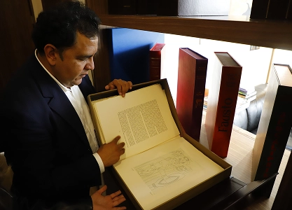 Laman Carranza alta bibliofilia coeditor el principe nicolas maquiavelo