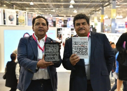 Laman Carranza y Venki Ramakrishnan presentacion libro Por Que Nos Morimos